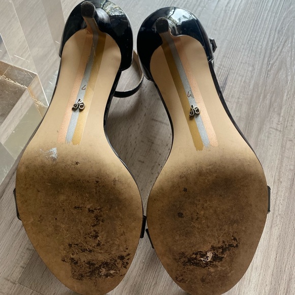 Sam Edelman Black Heels Size 7 - Picture 5 of 6